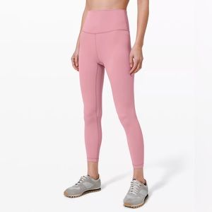 Lululemon Align High Rise Pant Size 8, 25” inseam, Pink Taupe